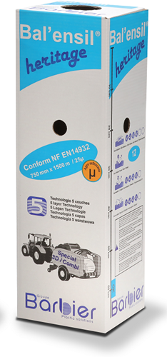 Wikkelfolie Balensil Heritage 75 cm zwart