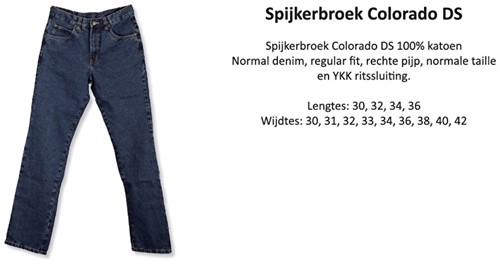 Spijkerbroek Colorado DS