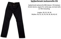 Spijkerbroek Jacksonville DS - 30 - 40