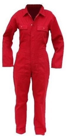 Kinderoverall polyester - katoen