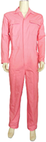 Kinderoverall polyester - katoen  - 140 - Roze