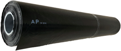 Bouwfolie EcoSil Black 100 my - Maat 100 x 4 meter (1x gevouwen)